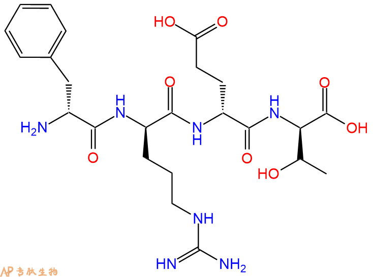 专肽生物产品四肽DPhe-DArg-DGlu-DThr