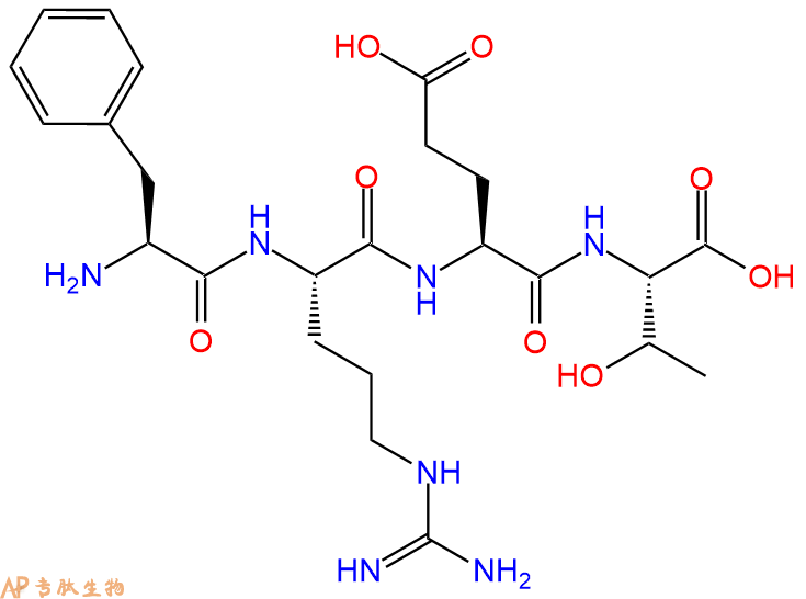 专肽生物产品四肽Phe-Arg-Glu-Thr