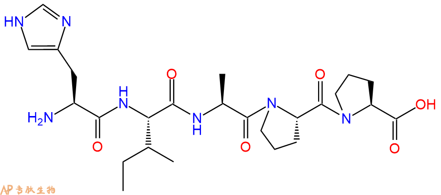 专肽生物产品五肽His-Ile-Ala-Pro-Pro