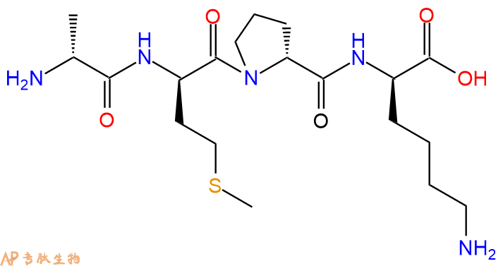 专肽生物产品四肽DAla-DMet-DPro-DLys
