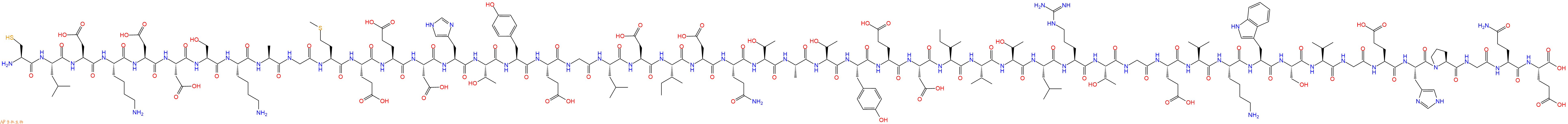 专肽生物产品Cys-Leu-Asp-Lys-Asp-Asp-Ser-Lys-Ala-Gly-Met-Glu-Gl