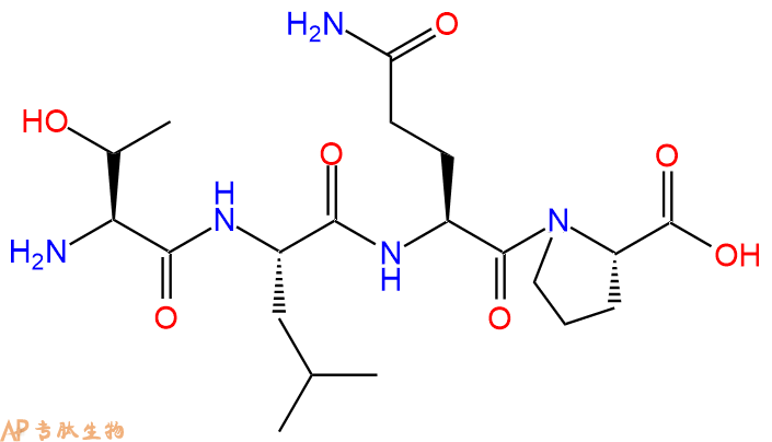 专肽生物产品四肽Thr-Leu-Gln-Pro
