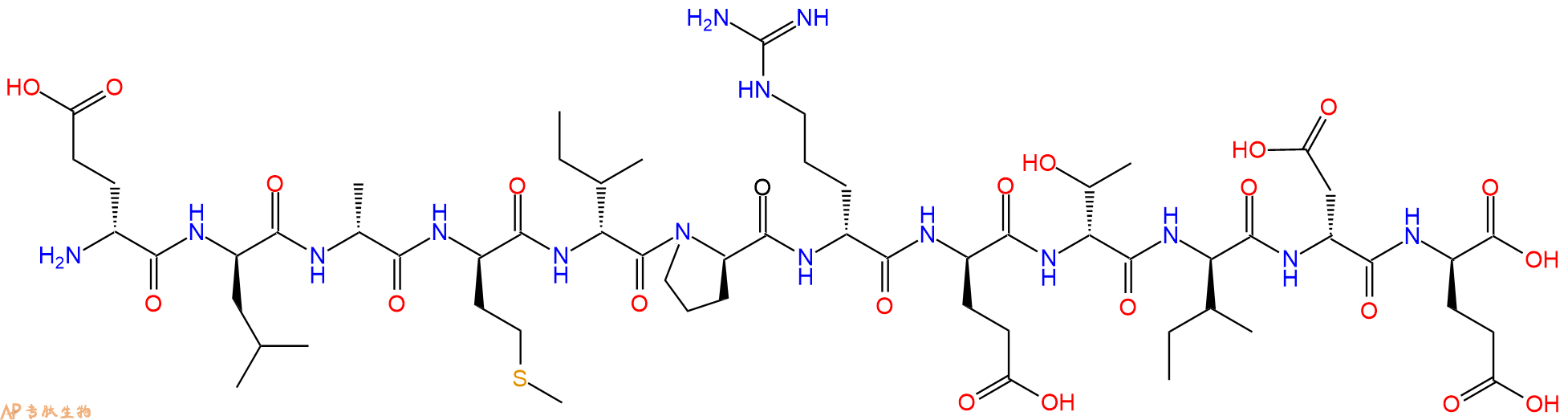 专肽生物产品DGlu-DLeu-DAla-DMet-DIle-DPro-DArg-DGlu-DThr-DIle-