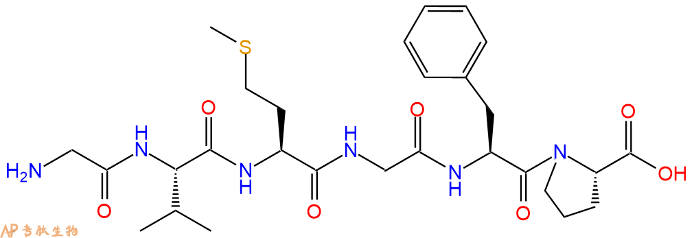 专肽生物产品六肽Gly-Val-Met-Gly-Phe-Pro