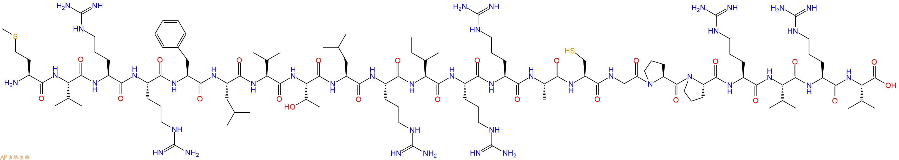 专肽生物产品二十二肽MVRRFLVTLRIRRACGPPRVRV1027629-94-2