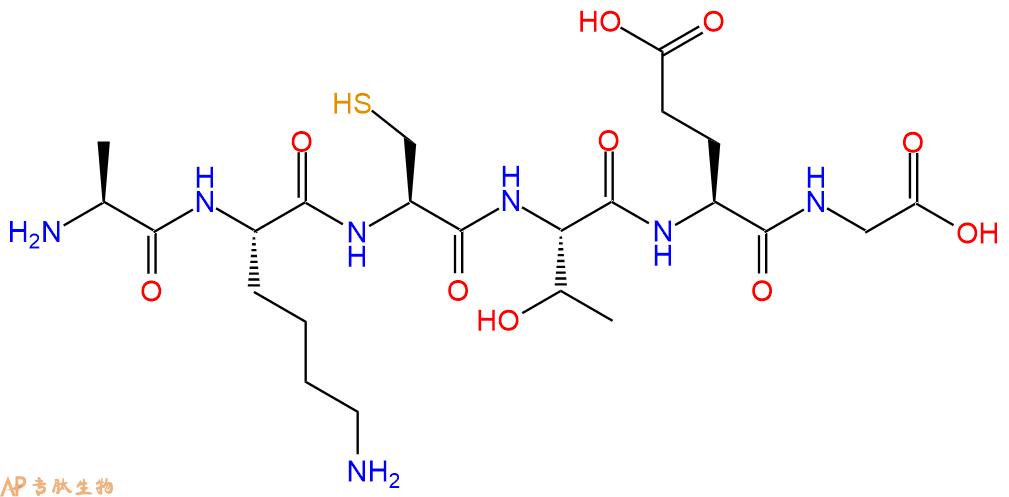 专肽生物产品六肽Ala-Lys-Cys-Thr-Glu-Gly