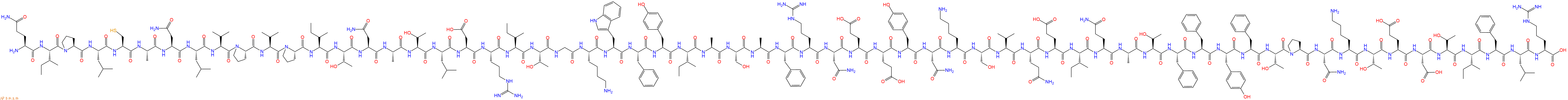 专肽生物产品Gln-Ile-Pro-Leu-Cys-Ala-Asn-Leu-Val-Pro-Val-Pro-Il