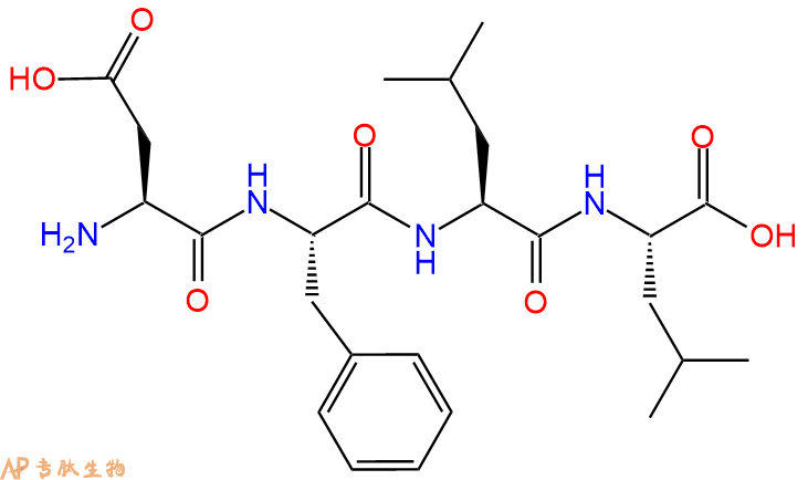 专肽生物产品四肽Asp-Phe-Leu-Leu