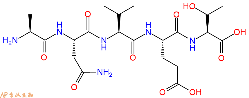 专肽生物产品五肽Ala-Asn-Val-Glu-Thr