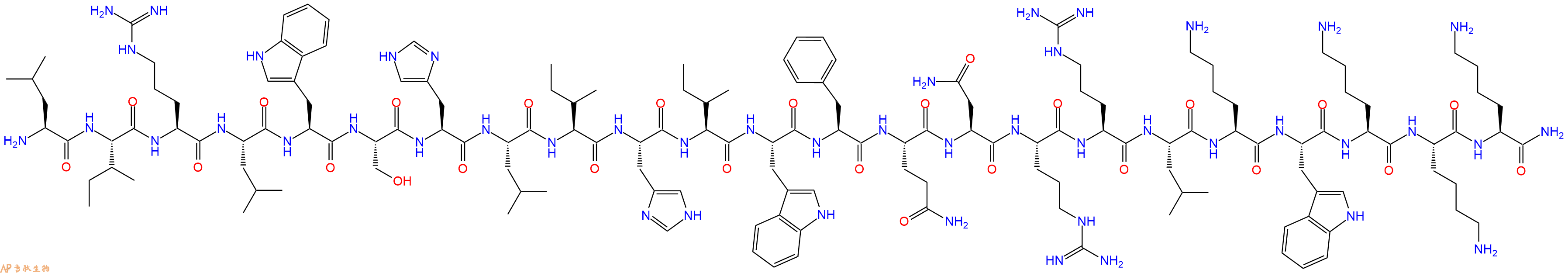 专肽生物产品两亲性细胞穿透肽：EB1