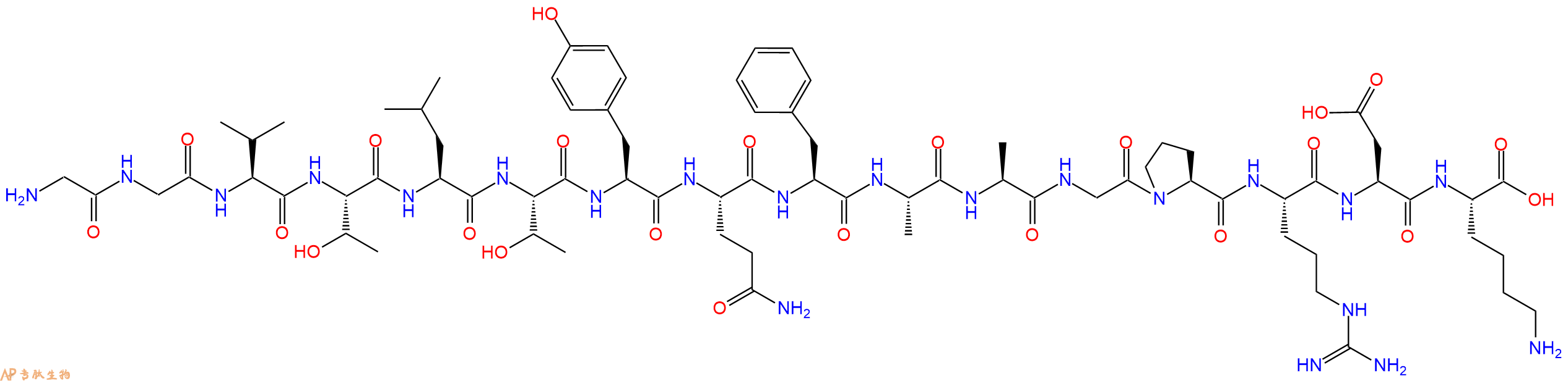 专肽生物产品CD11c靶向肽：P-D2
