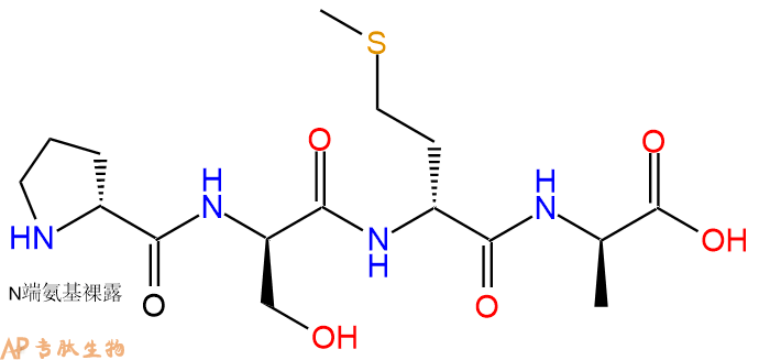 专肽生物产品四肽DPro-DSer-DMet-DAla