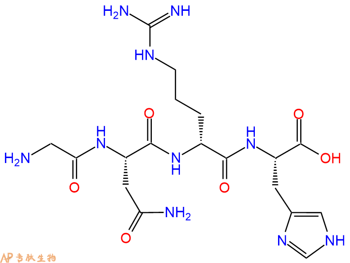 专肽生物产品四肽Gly-Asn-DArg-His