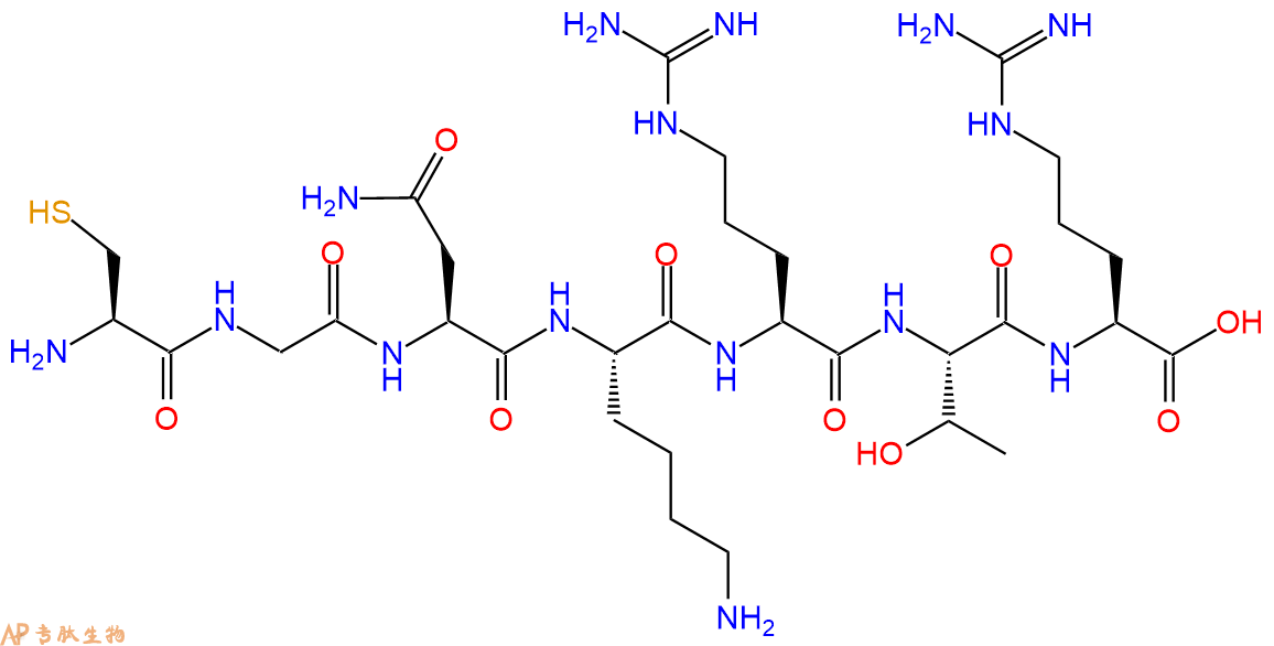 专肽生物产品七肽CGNKRTR