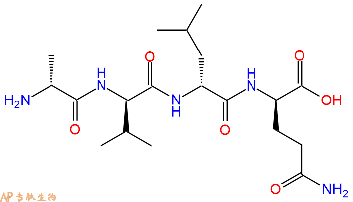 专肽生物产品四肽DAla-DVal-DLeu-DGln