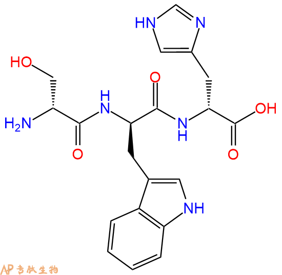专肽生物产品三肽DSer-DTrp-DHis