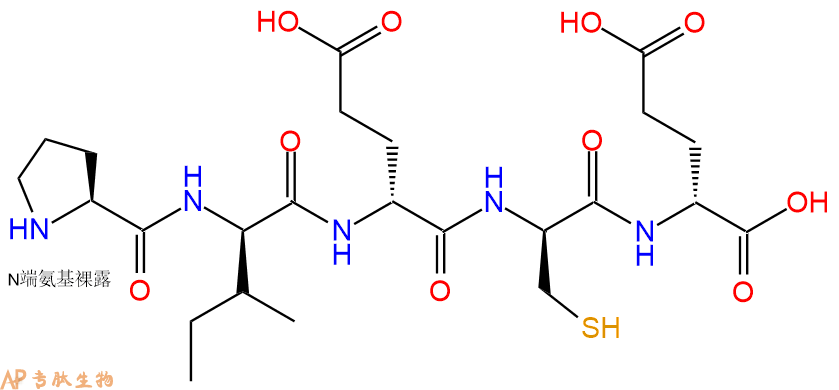 专肽生物产品五肽Pro-DIle-DGlu-DCys-DGlu