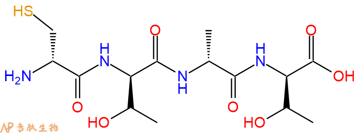 专肽生物产品四肽DCys-DThr-DAla-DThr