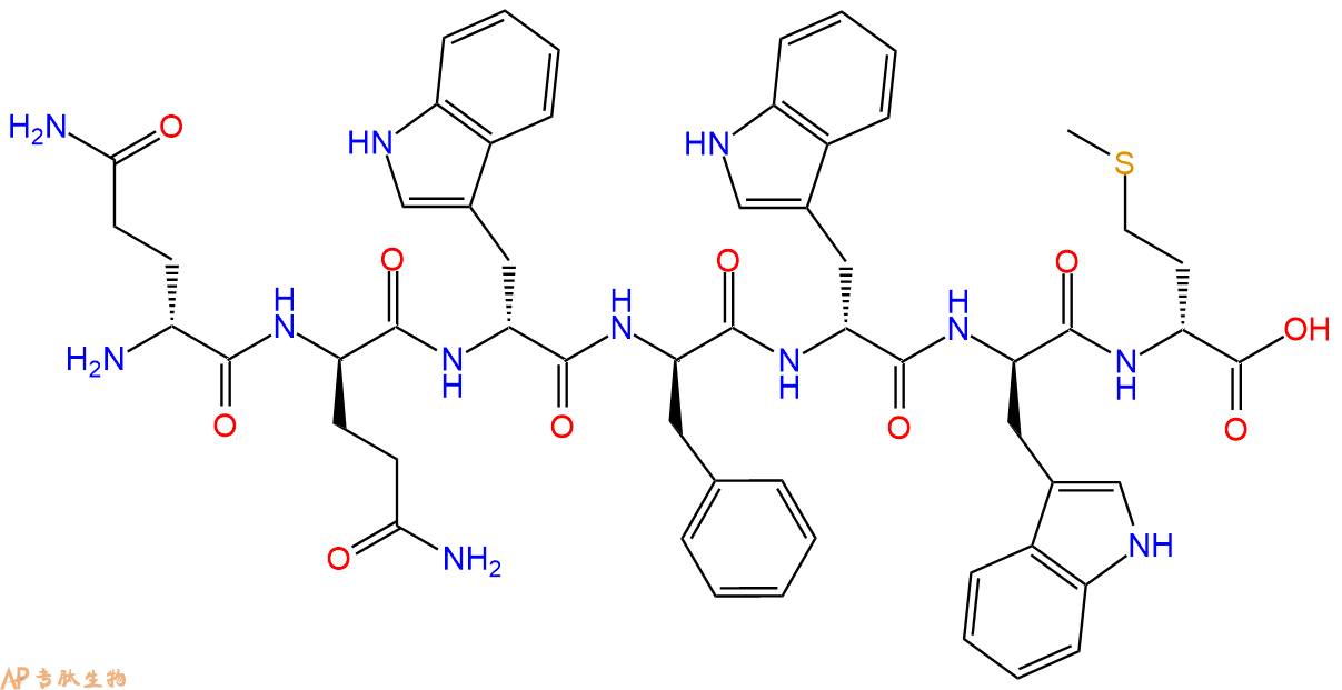 专肽生物产品七肽qqwfwwm