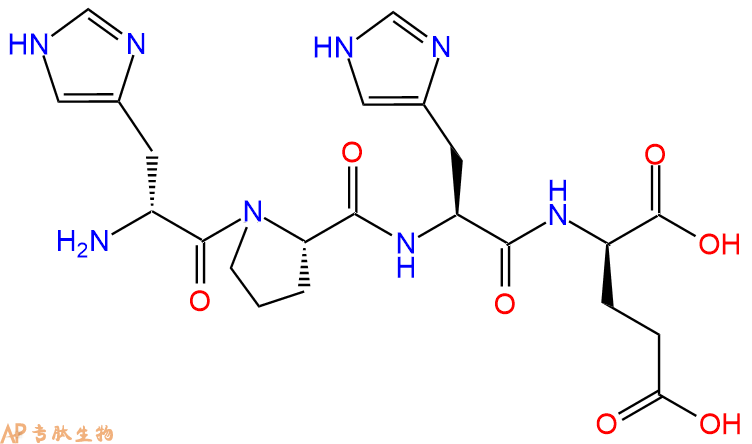专肽生物产品四肽DHis-Pro-His-DGlu