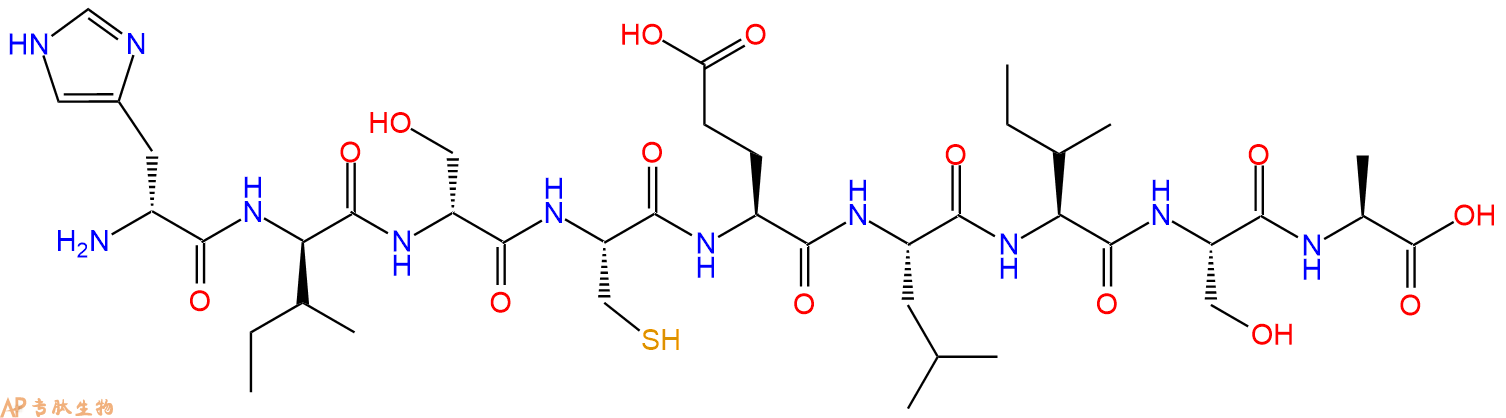 专肽生物产品九肽DHis-DIle-DSer-CELISA