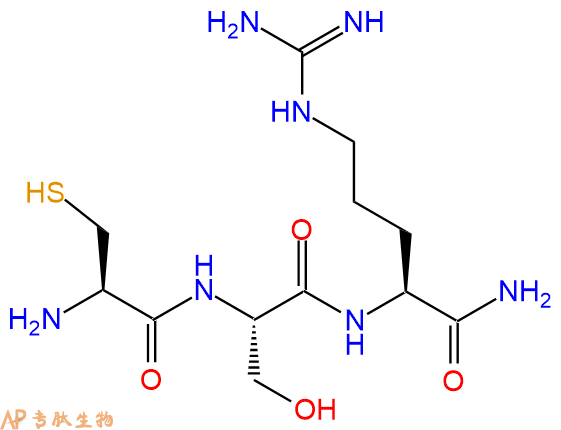 专肽生物产品三肽Cys-Ser-Arg-NH2
