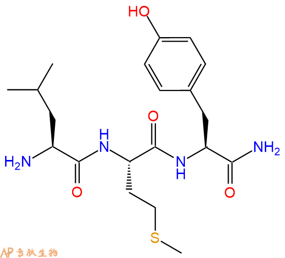 专肽生物产品三肽Leu-Met-Tyr-NH2