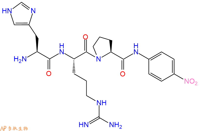 专肽生物产品三肽His-Arg-Pro-对硝基苯胺