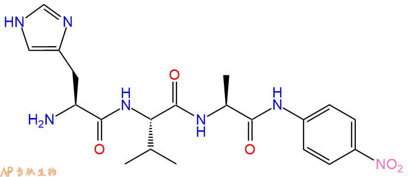 专肽生物产品三肽His-Val-Ala-对硝基苯胺