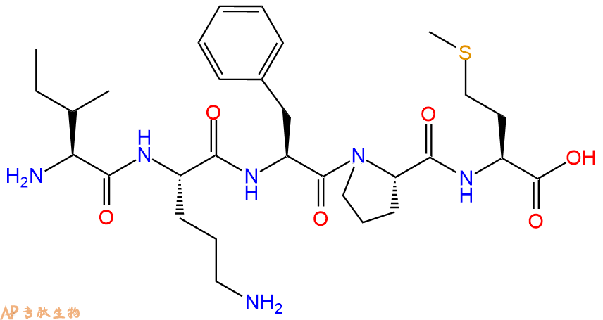 专肽生物产品五肽Ile-Orn-Phe-Pro-Met