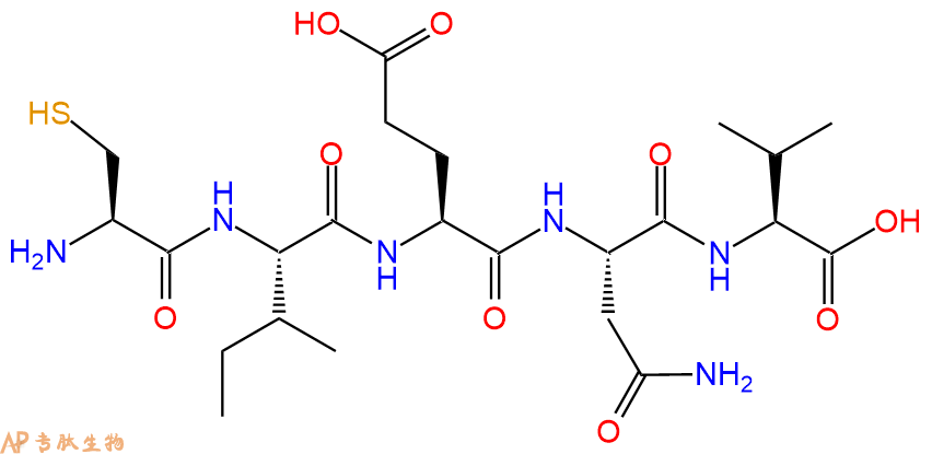 专肽生物产品五肽Cys-Ile-Glu-Asn-Val