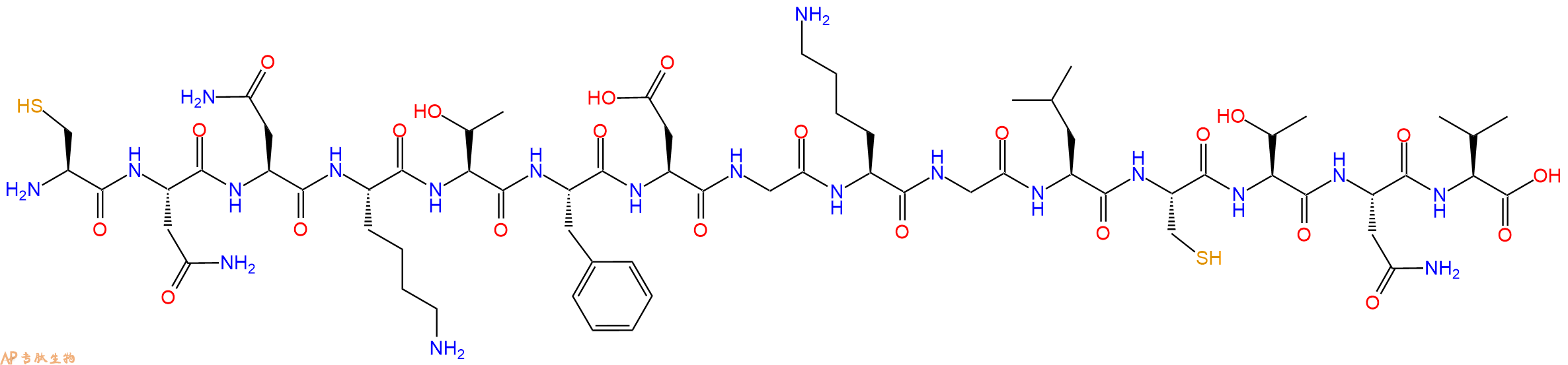 专肽生物产品CNNKTFDGKGLCTNV