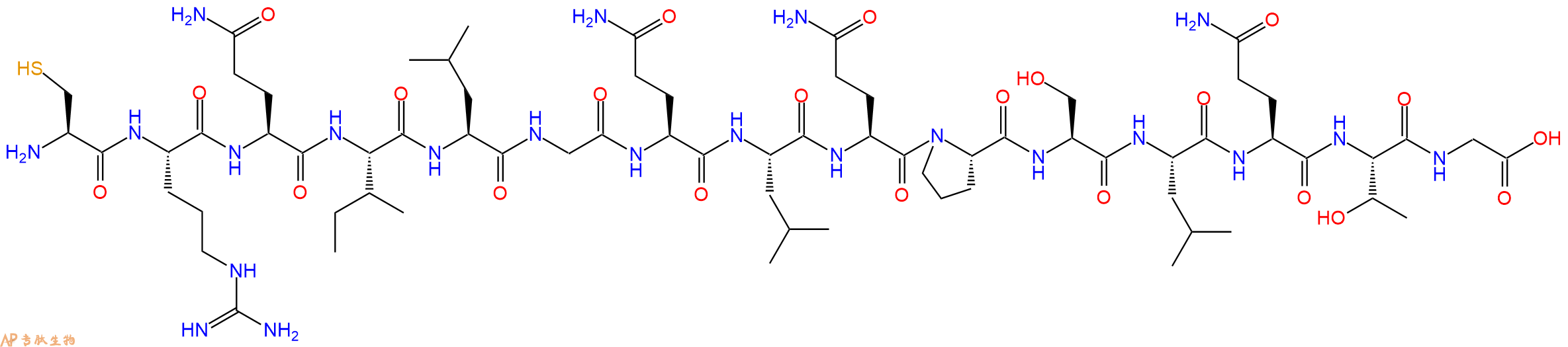 专肽生物产品CRQILGQLQPSLQTG