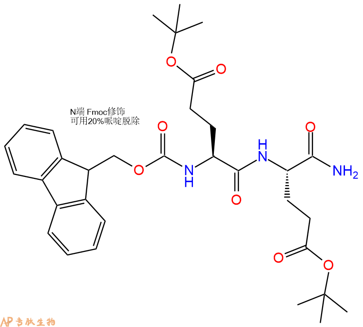 专肽生物产品Fmoc-Glu(OtBu)-Glu(OtBu)-NH2