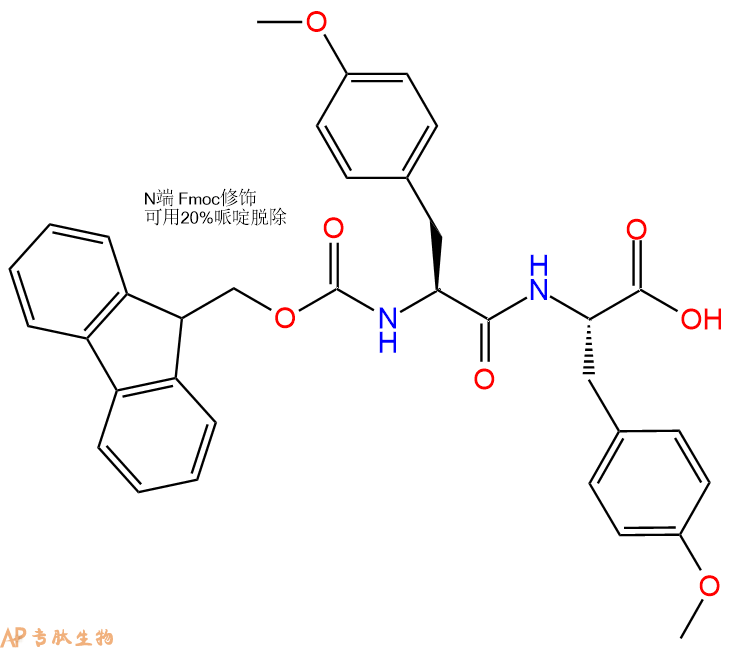 专肽生物产品Fmoc-Tyr(Me)-Tyr(Me)