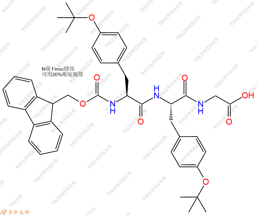 Fmoc-Tyr(tBu)-Tyr(tBu)-Gly_Fmoc-Tyr(tBu)-Tyr(tBu)-Gly-OH_Fmoc-Y(tBu)-Y ...