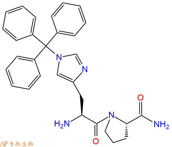 专肽生物产品His(Trt)-Pro-NH2
