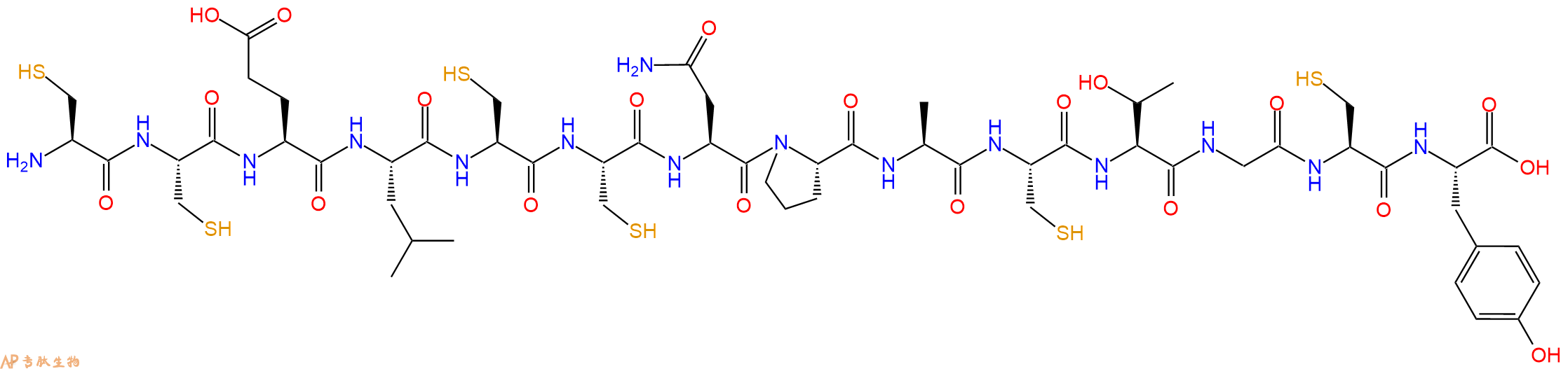 专肽生物产品L-Cys-Cys-Glu-Leu-Cys-Cys-Asn-Pro-Ala-