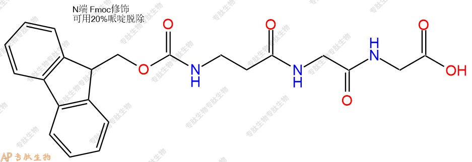 专肽生物产品Fmoc-βAla-Gly-Gly
