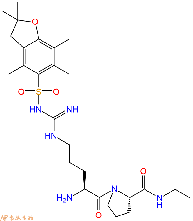 专肽生物产品H2N-Arg(Pbf)-Pro-NHEt