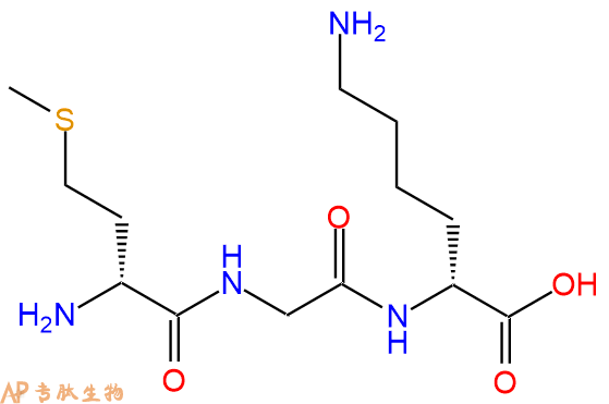 专肽生物产品H2N-DMet-Gly-DLys-COOH