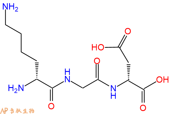 专肽生物产品H2N-DLys-Gly-DAsp-COOH