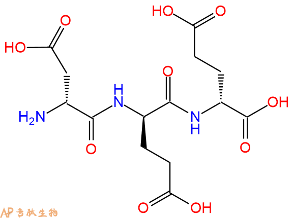 专肽生物产品H2N-DAsp-DGlu-DGlu-COOH
