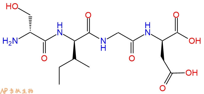 专肽生物产品H2N-DSer-DIle-Gly-DAsp-COOH