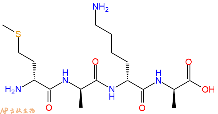 专肽生物产品H2N-DMet-DAla-DLys-DAla-COOH