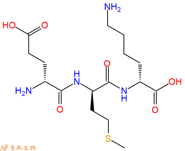 专肽生物产品H2N-DGlu-DMet-DLys-COOH