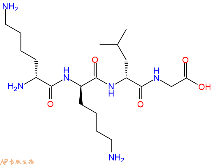 专肽生物产品H2N-DLys-DLys-DLeu-Gly-COOH