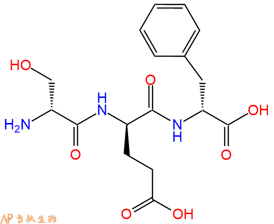 专肽生物产品H2N-DSer-DGlu-DPhe-COOH