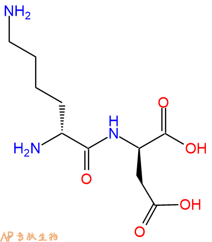 专肽生物产品H2N-DLys-DAsp-COOH