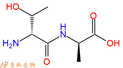 专肽生物产品H2N-DThr-DAla-COOH